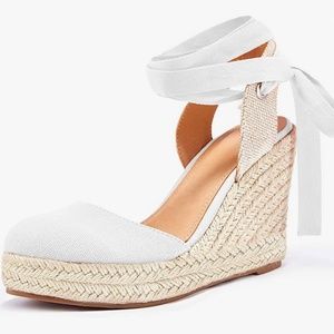 White Espadrilles